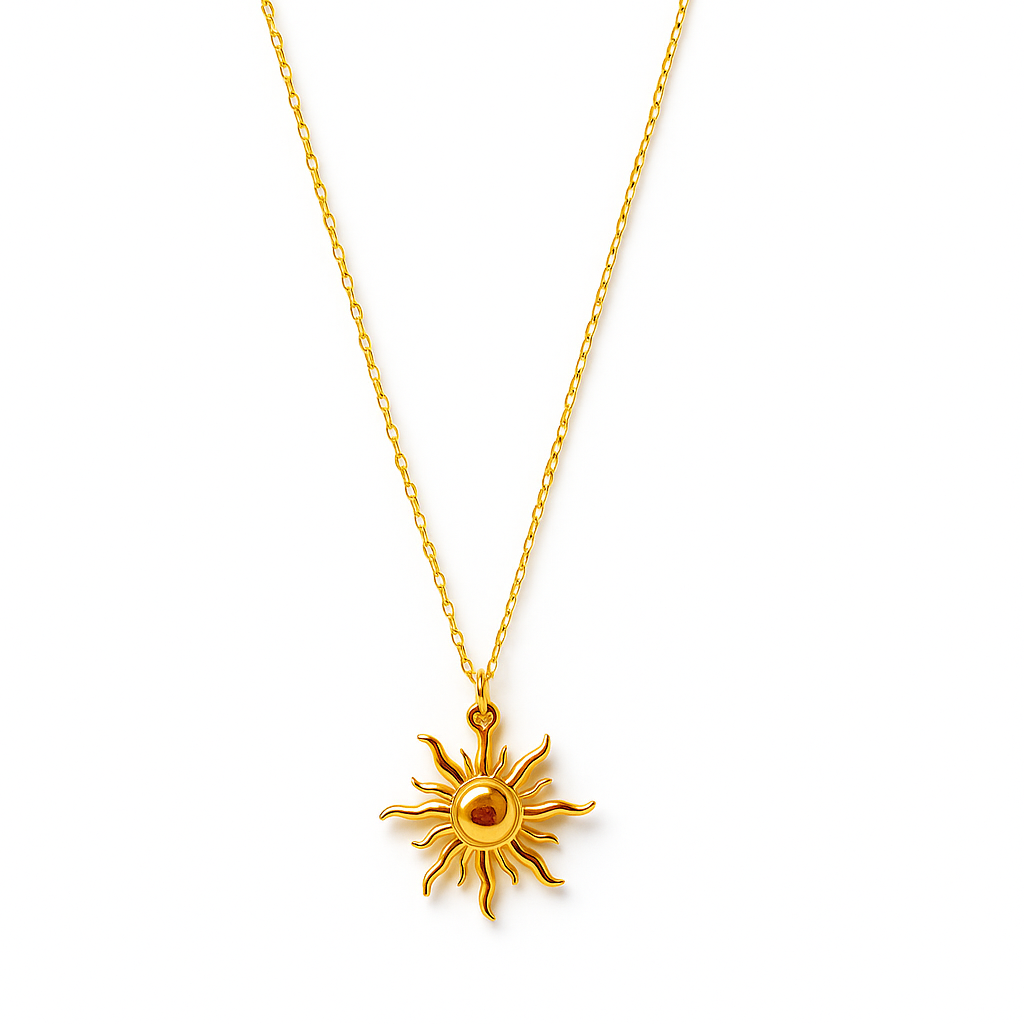 Solar Flare Pendant Necklace