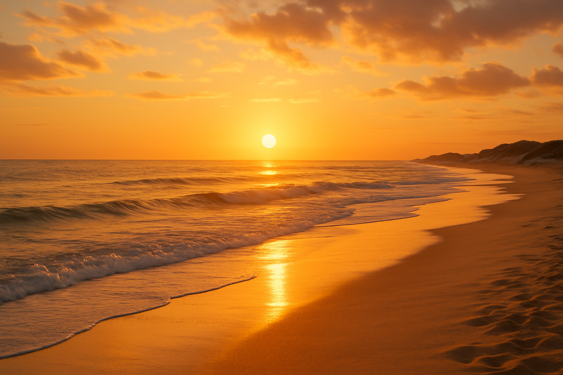 🌞 The Energy of Golden Hour: The Inspiration Behind Solura