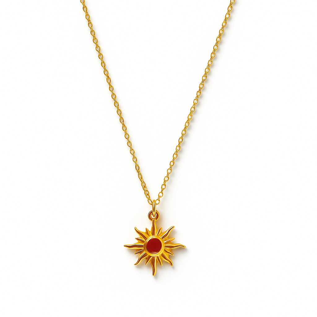 Solar Pendant Necklace