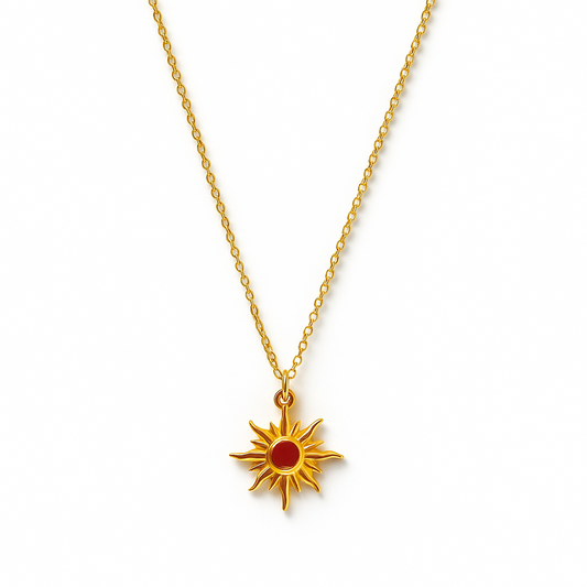 Solar Pendant Necklace