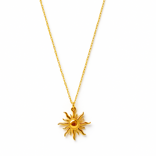 Solar Flare Pendant Necklace