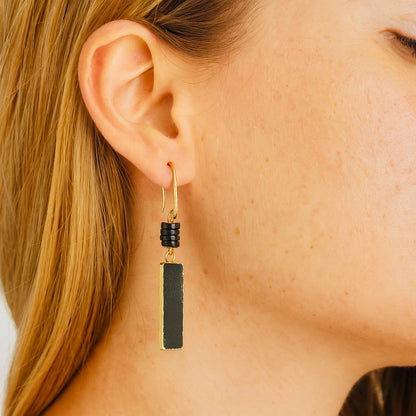 Tourmaline Protector Earrings