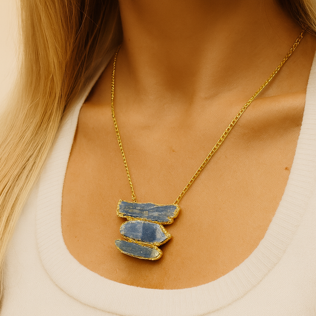 Blue Talisman Necklace