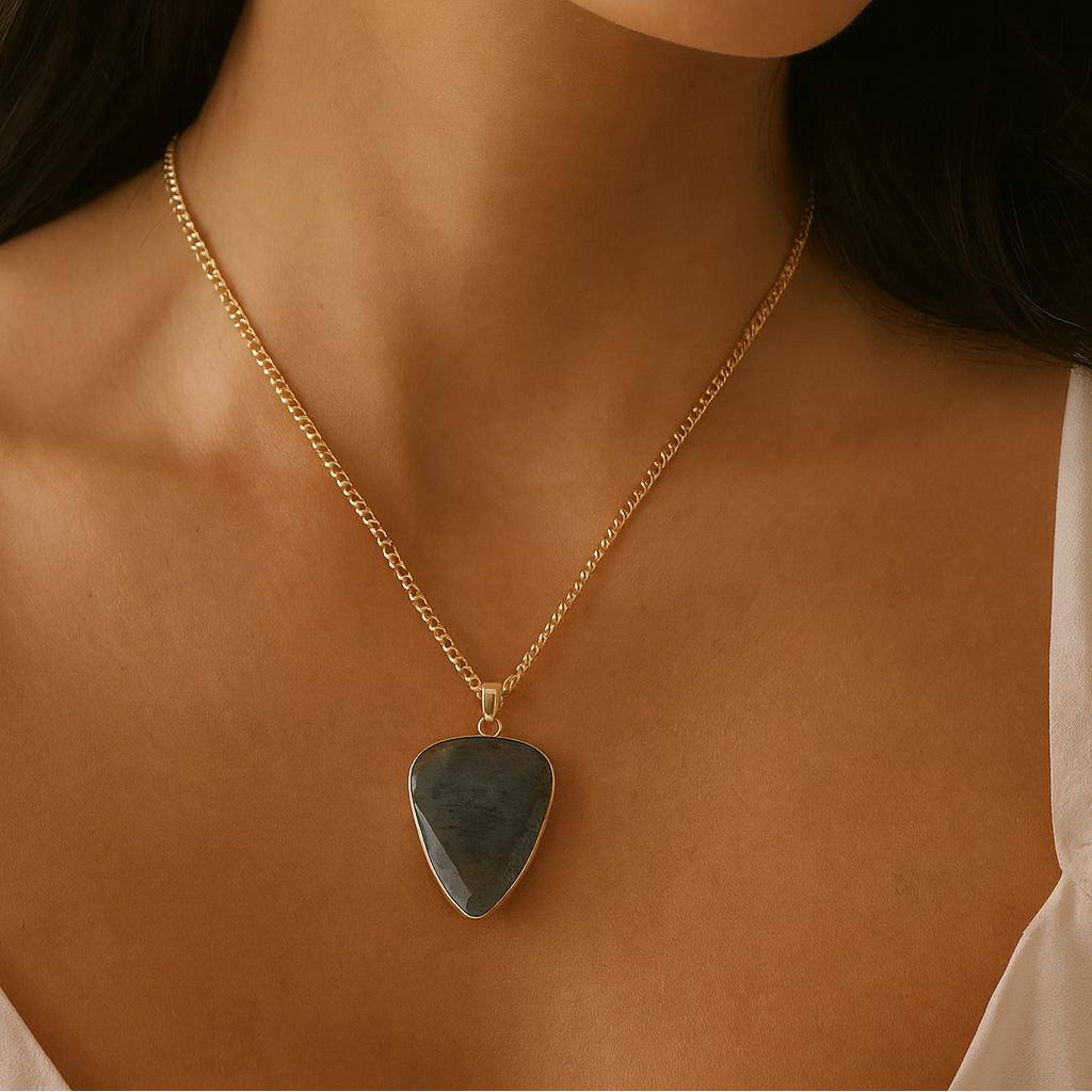 Eclipse Necklace - Labradorite
