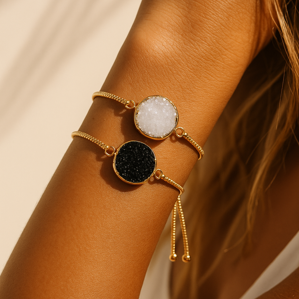 Luna Druzy Bracelet