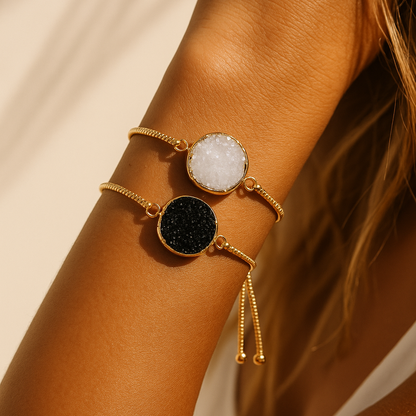 Luna Druzy Bracelet