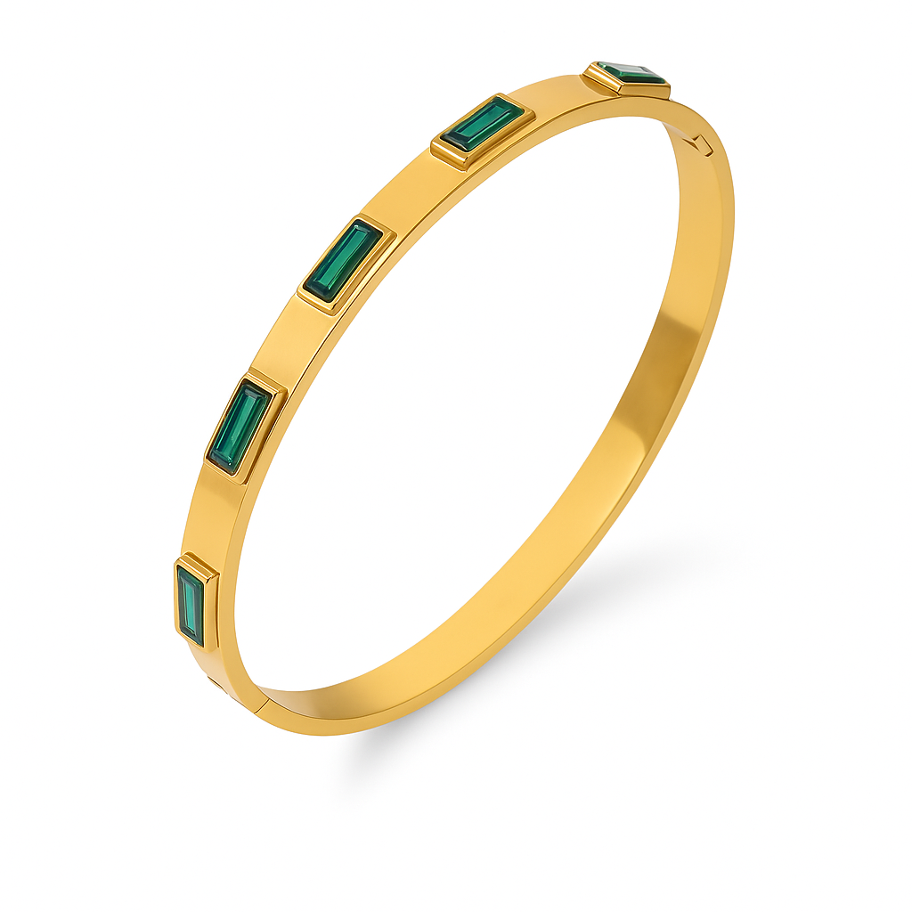 Radiance Emerald Cuff