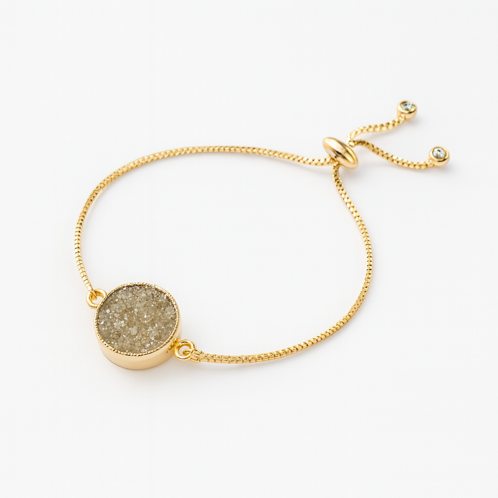 Luna Druzy Bracelet