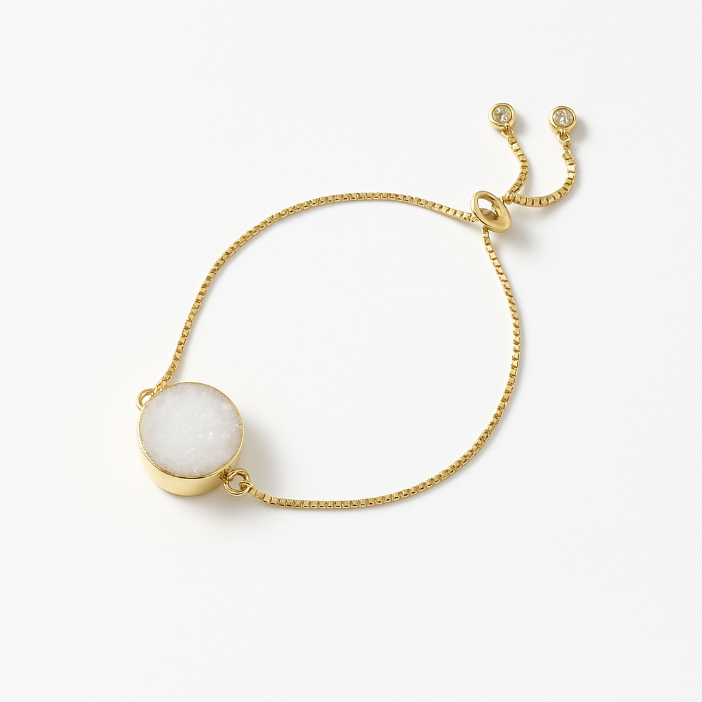 Luna Druzy Bracelet