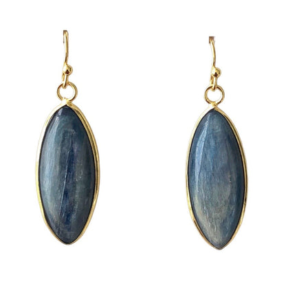 Celestial Wave Kyanite Earrings