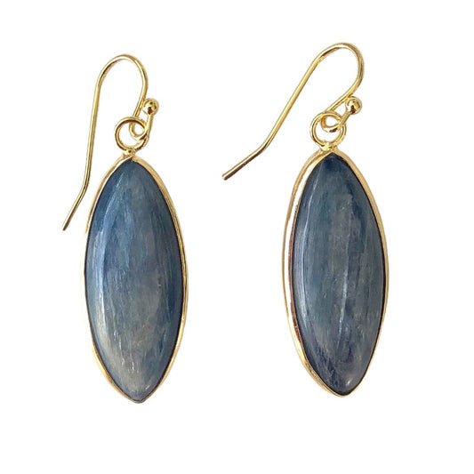 Celestial Wave Kyanite Earrings