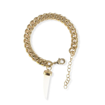 Sol Curb Gemstone Bracelet