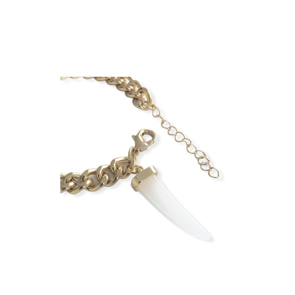 Sol Curb Gemstone Bracelet