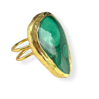 Solura Malachite Ring