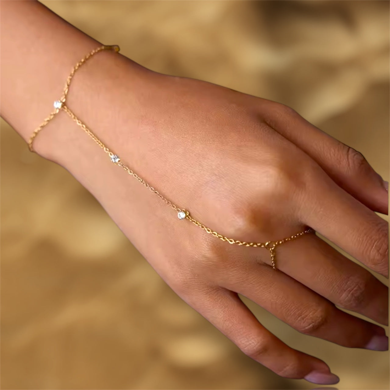 Celeste Finger Bracelet