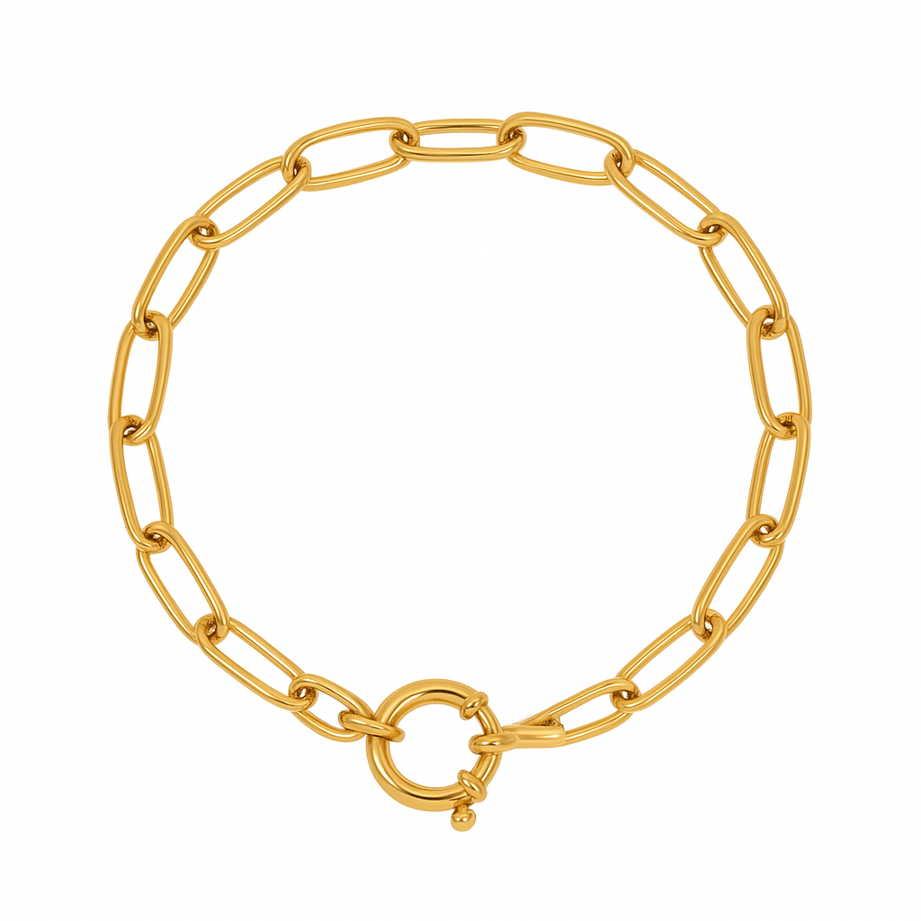 Solura Alba Gold Chain Bracelet