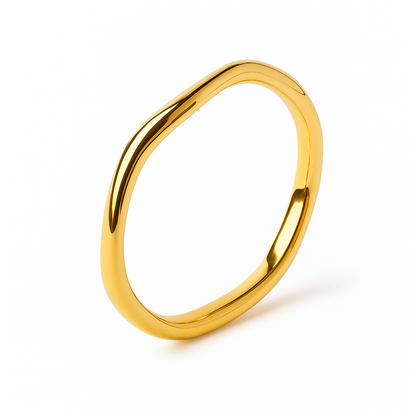 Solura Tidal Wave Stack Ring - Thin