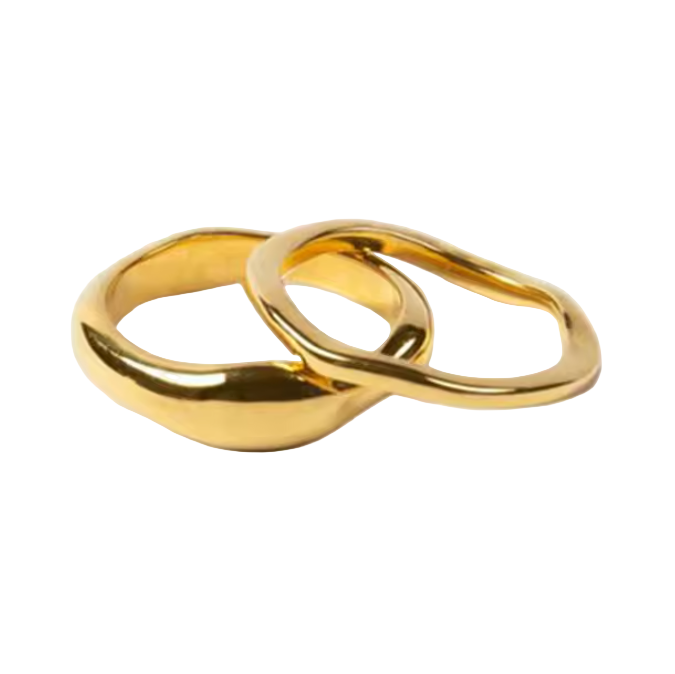 Solura Tidal Wave Stack Rings