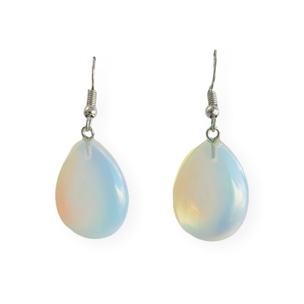 Lunar Glow Earrings – Moonstone & Gold