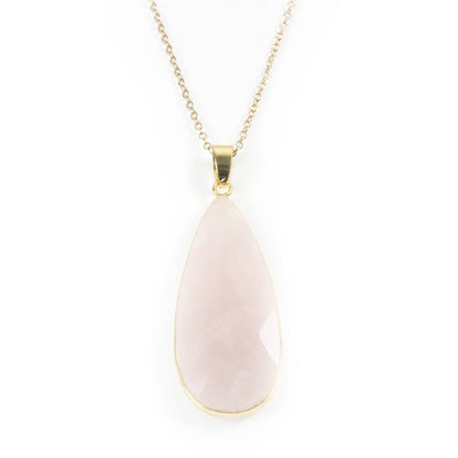Aurora Necklace – Rose Quartz